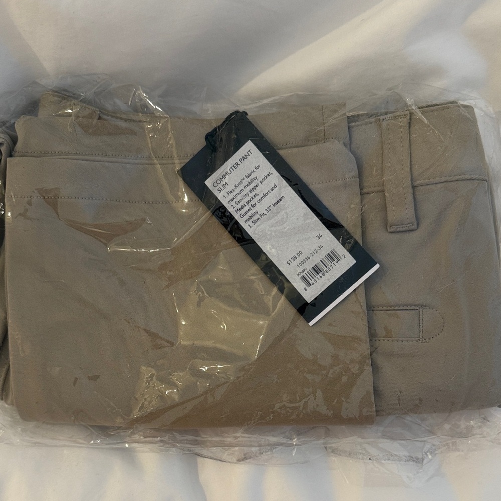 RHÔNE NWT Men's 34 commuter pant slim